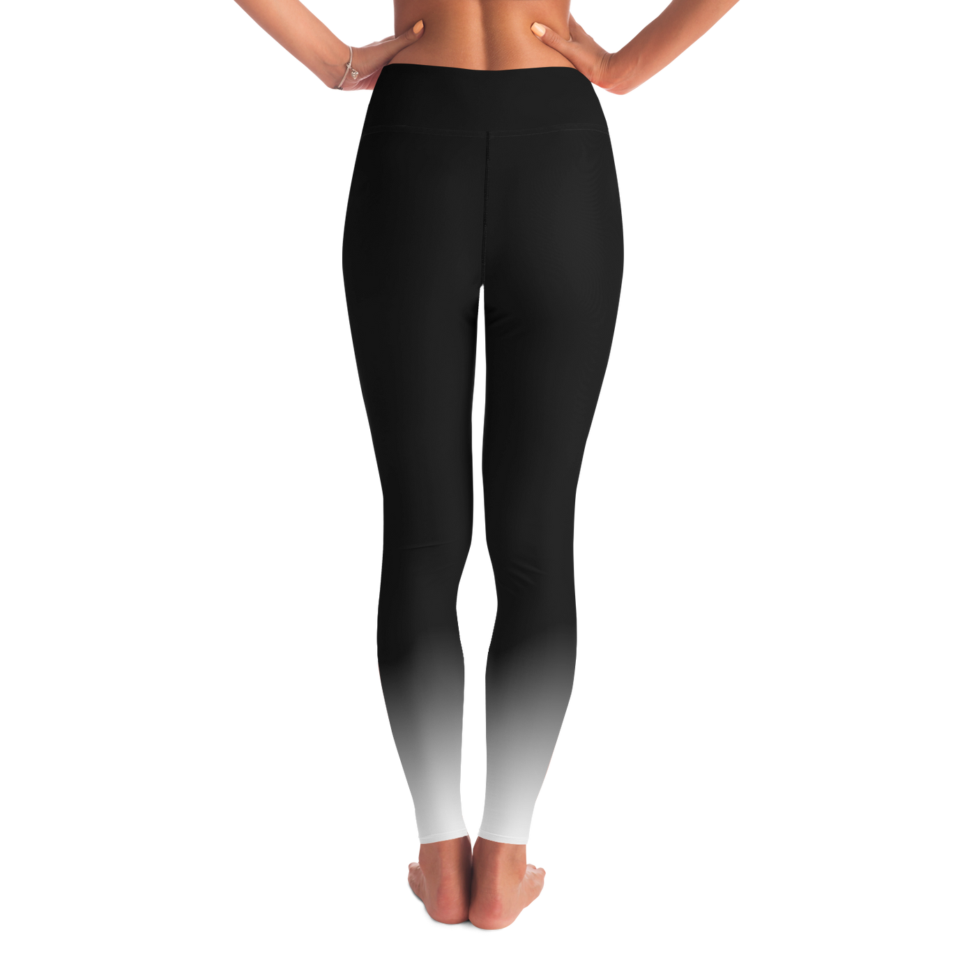 White Gradient Leggings