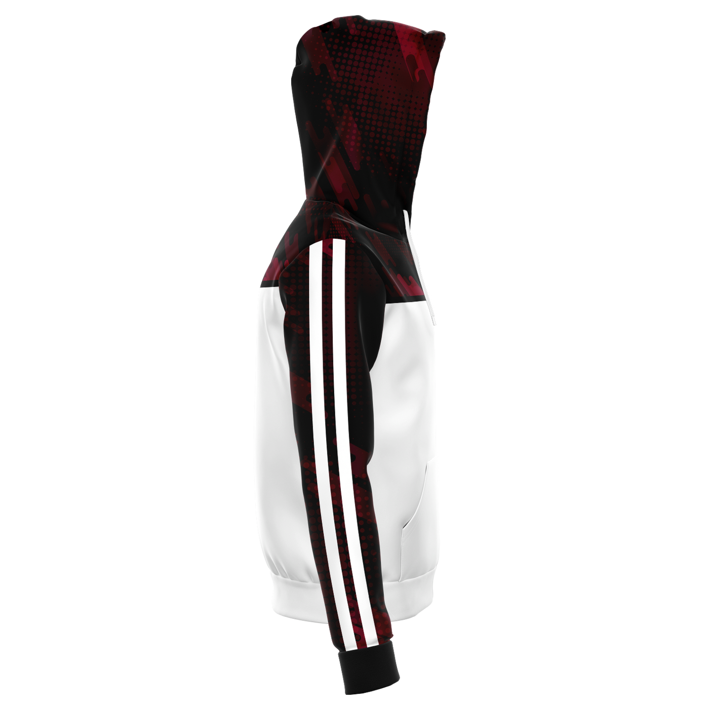 Sequence Crimson Zip Hoodie
