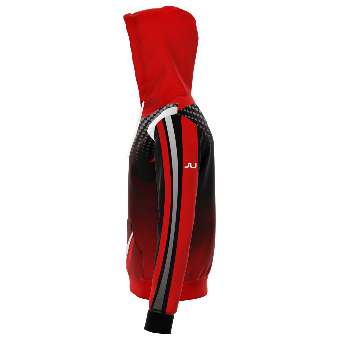 The Race Red Unisex Zip Hoodie