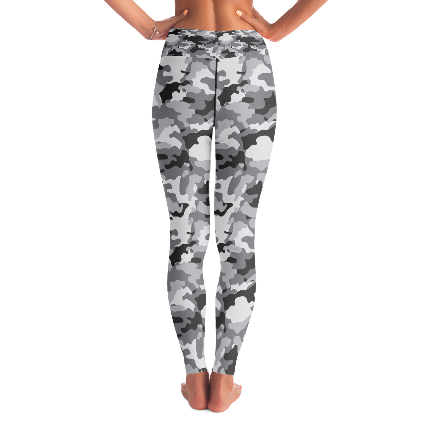 Gray Camo Leggings