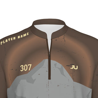 2024 Wyoming Brown Men's Sport Collar