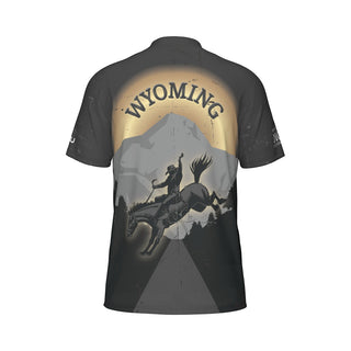 2024 Wyoming Black Men's Sport Collar
