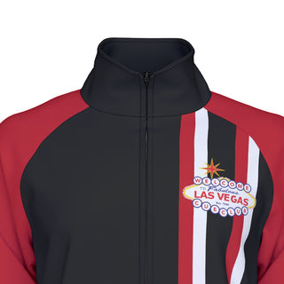 The Las Vegas Cue Club 3 Men's Raglan Jacket