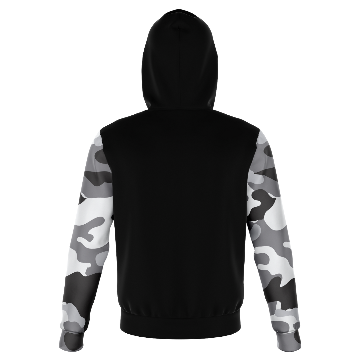 Black Camo Pool Flag Unisex Hoodie