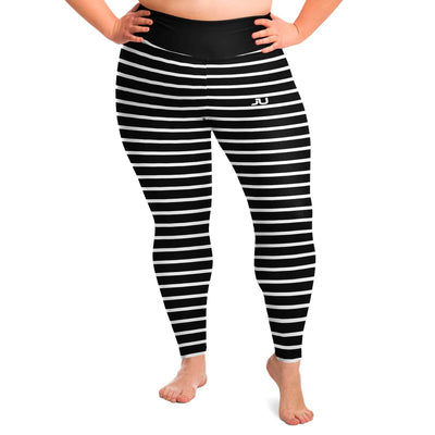 Jam Up Stripe Plus Size Leggings