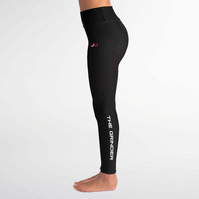 "The Grinder" April Larson Geo Leggings