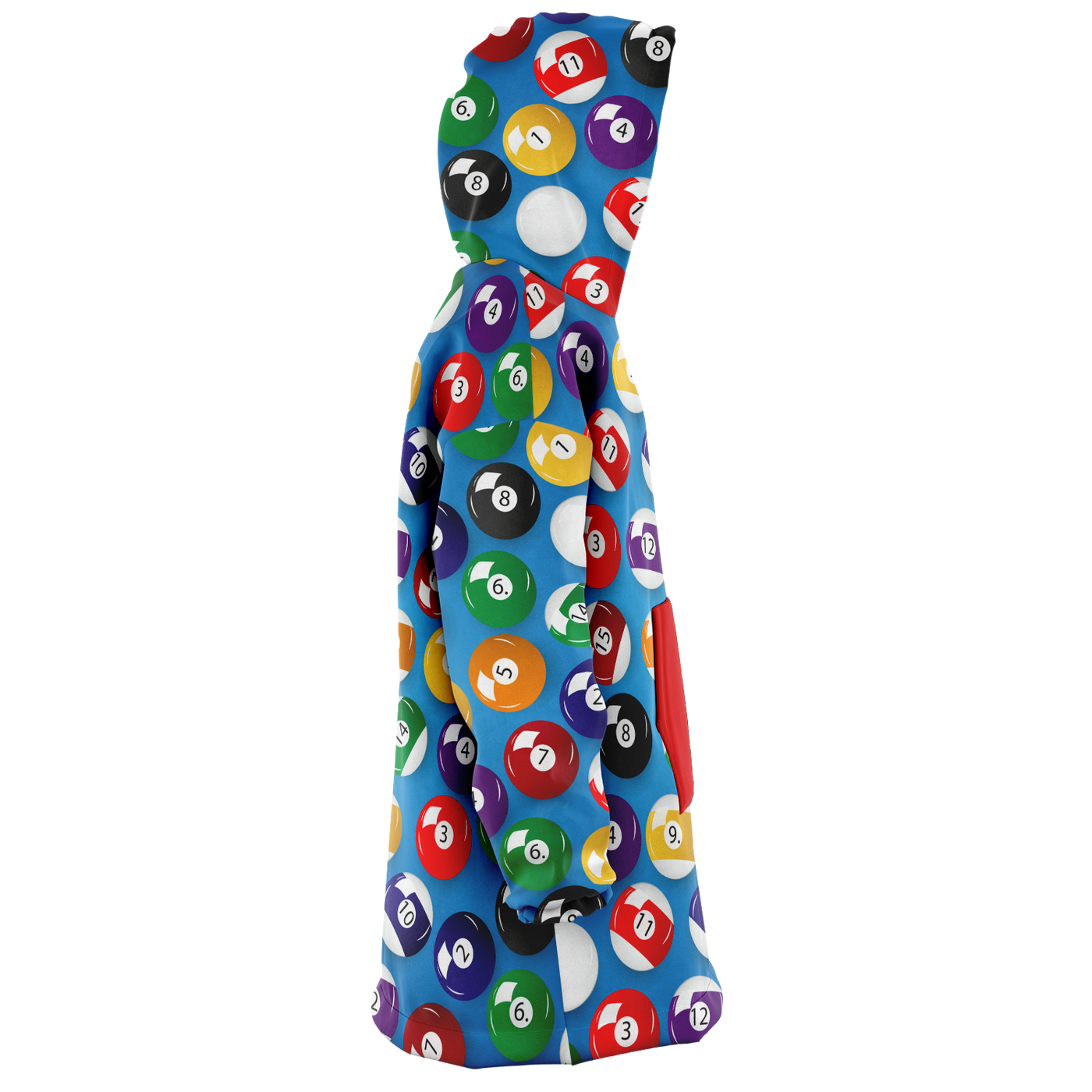 Pool Ball Hooded Snuggle