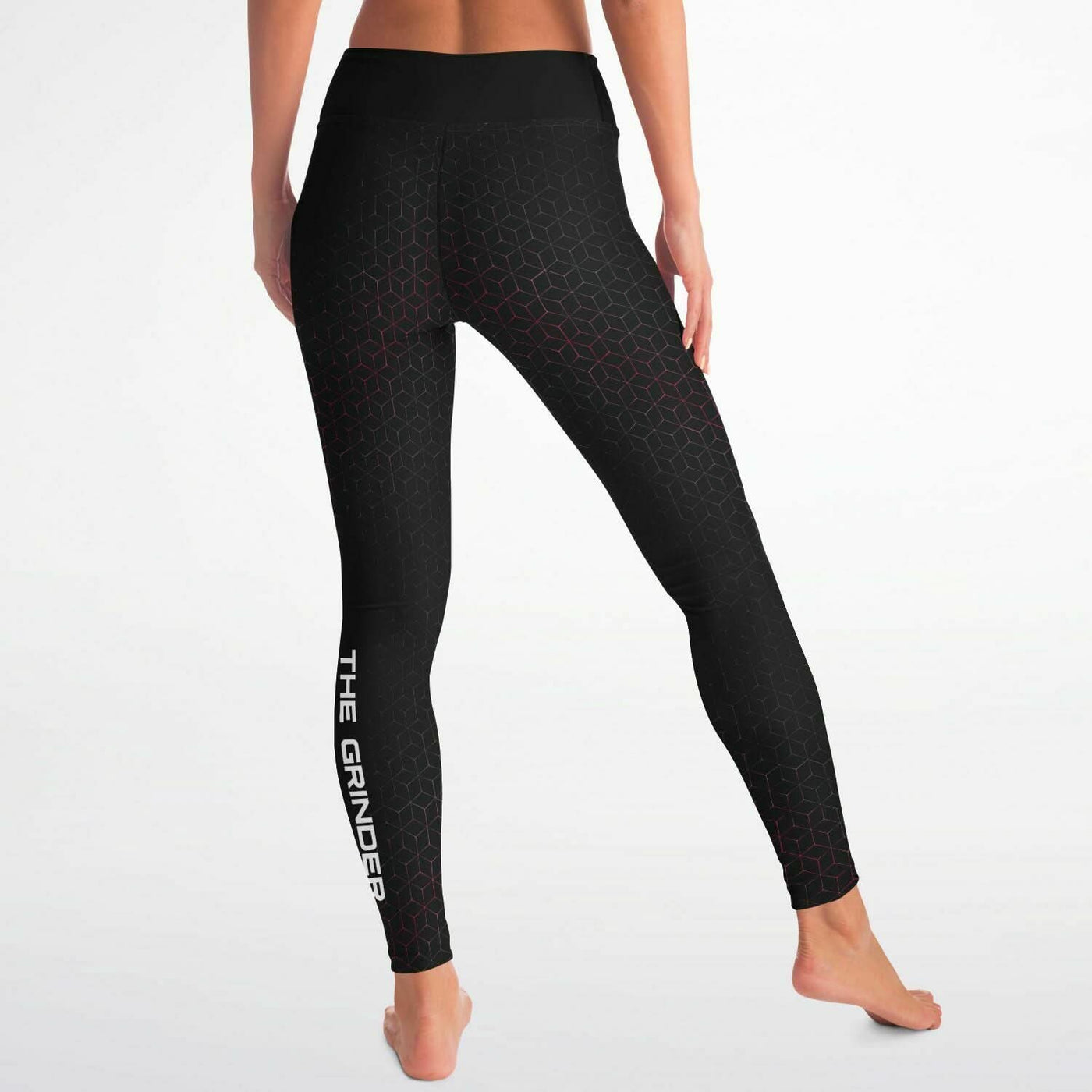 "The Grinder" April Larson Geo Leggings